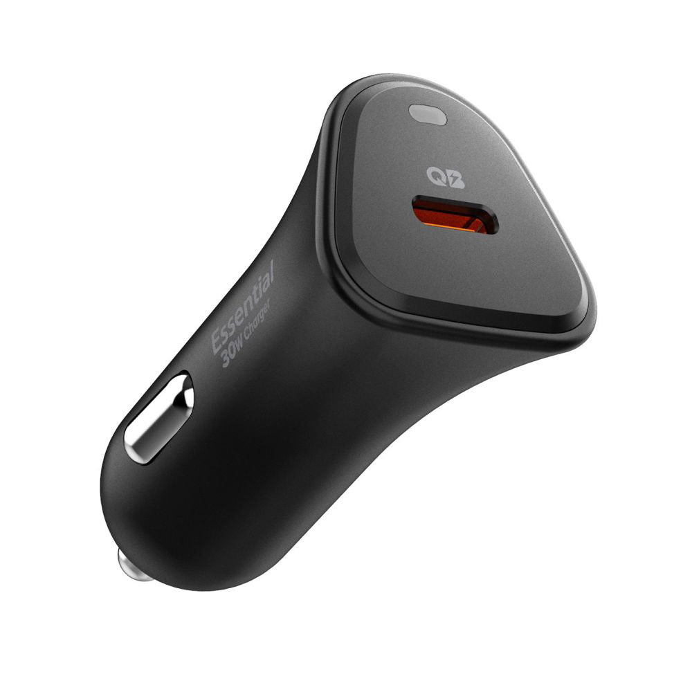 Chargeur de voiture Spigen EV301 Essential, 30W, 3A, 1 x USB-C, Noir
