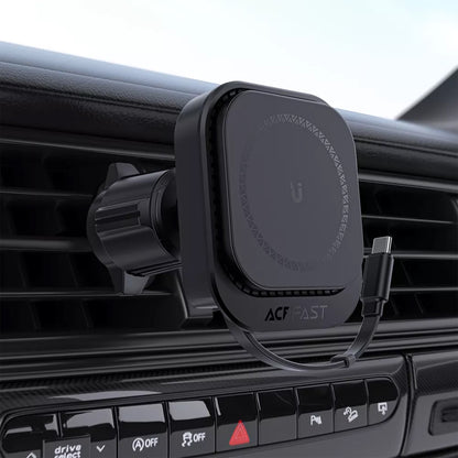 Auto Wireless Ladegerät Acefast D32, 15W, 1.67A, Schwarz