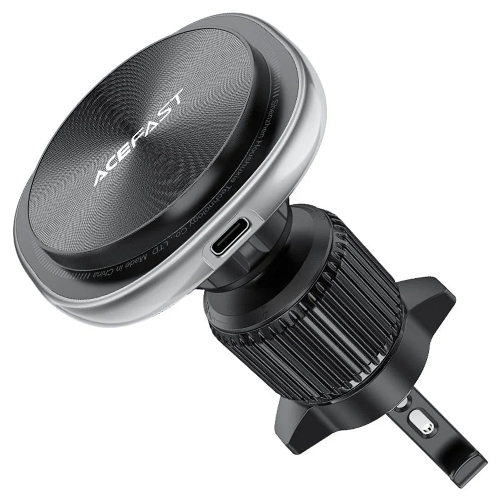 Chargeur Auto Sans Fil Acefast D41, 15W, 1.67A, Argenté