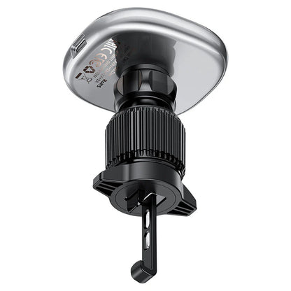 Chargeur Auto Sans Fil Acefast D41, 15W, 1.67A, Argenté