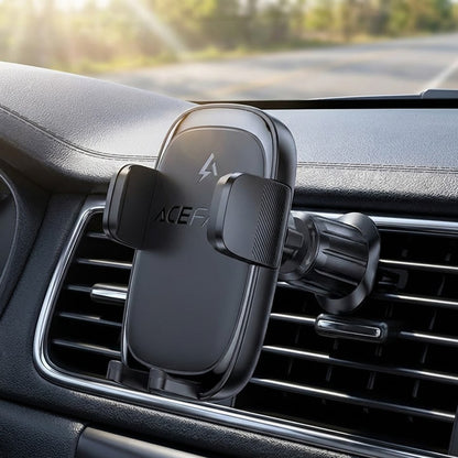 Caricabatterie Auto Wireless Acefast D48, 15W, 1.67A, Nero