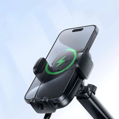 Caricabatterie Auto Wireless Acefast D49, 15W, 1.67A, Nero