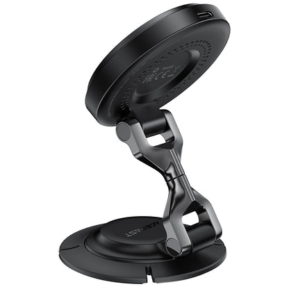 Caricabatterie Auto Wireless Acefast D65, 15W, 1.67A, Nero