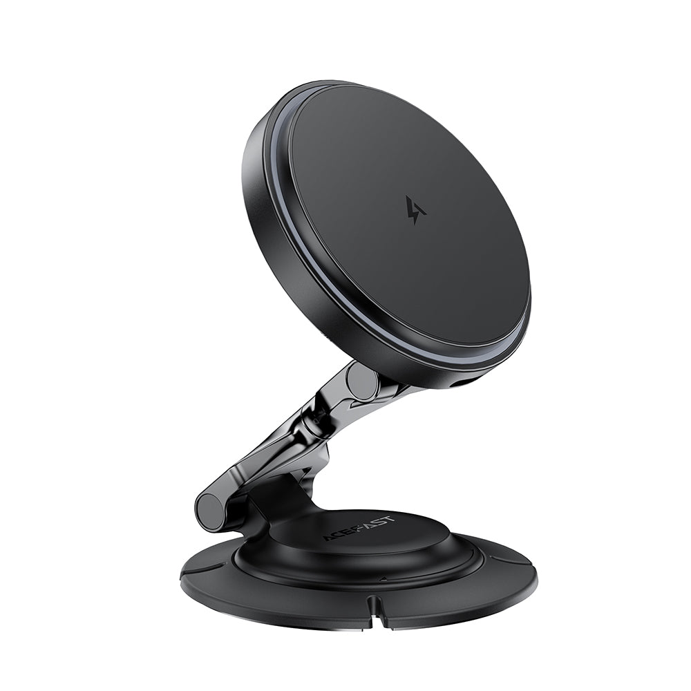 Caricabatterie Auto Wireless Acefast D65, 15W, 1.67A, Nero