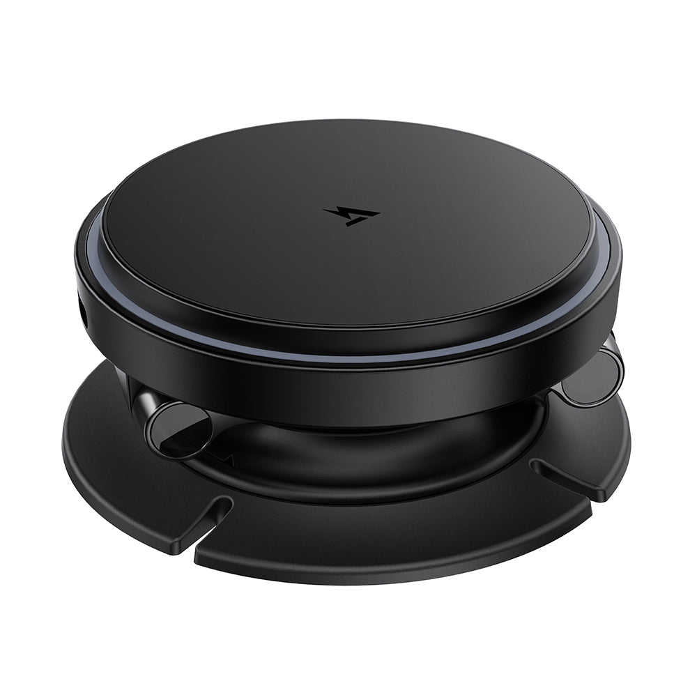 Caricabatterie Auto Wireless Acefast D65, 15W, 1.67A, Nero