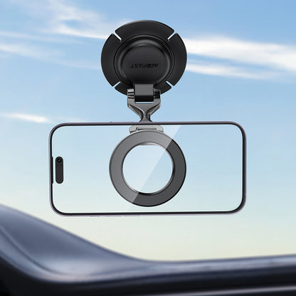 Caricabatterie Auto Wireless Acefast D65, 15W, 1.67A, Nero