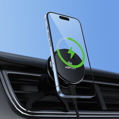 Caricatore Auto Wireless Acefast D66, 25W, Nero