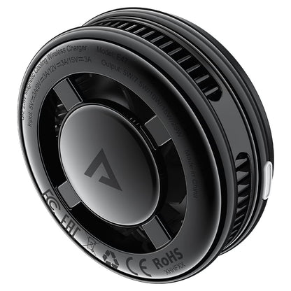 Chargeur Réseau Sans Fil Acefast E47 2en1, 25W, Noir