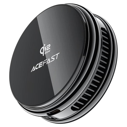 Chargeur Réseau Sans Fil Acefast E47 2en1, 25W, Noir