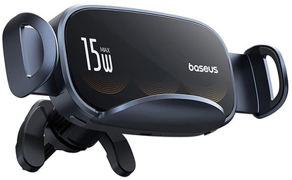 Chargeur Auto Sans Fil Baseus LightChaser, 15W, 1.67A, Noir, Reconditionné C40355901111-00