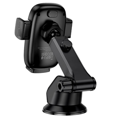 Caricabatterie Auto Wireless Borofone BH223 Follower, 15W, 1.67A, Nero