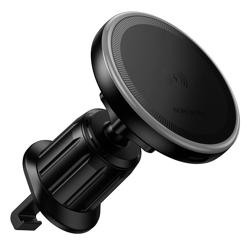 Auto Wireless-Ladegerät Borofone BH224 Flash, 15W, 1.67A, Schwarz