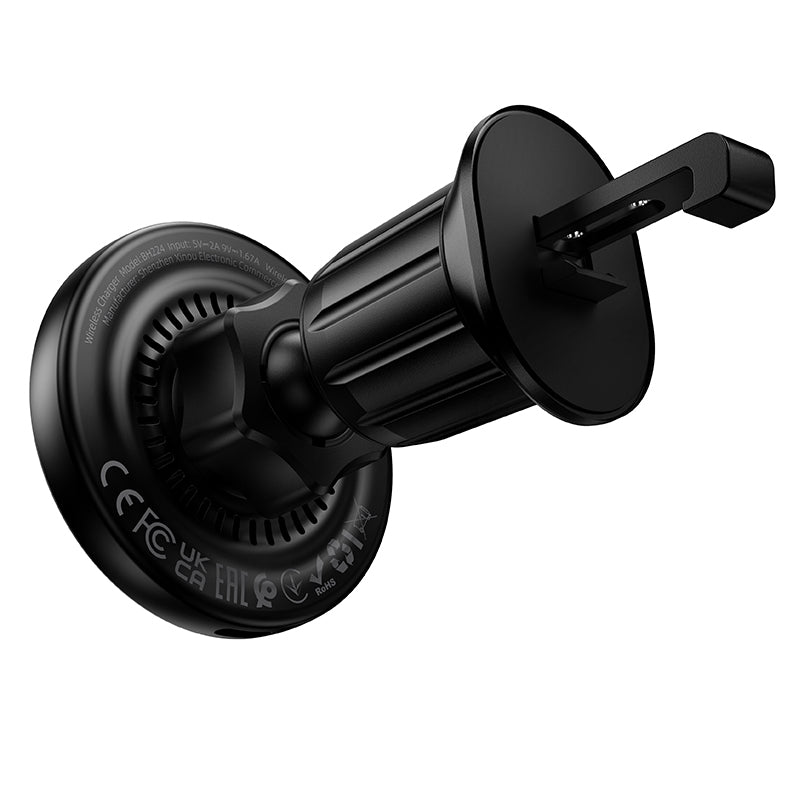 Auto Wireless-Ladegerät Borofone BH224 Flash, 15W, 1.67A, Schwarz