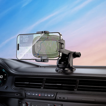 Caricabatterie Auto Wireless Borofone BH223 Follower, 15W, 1.67A, Nero