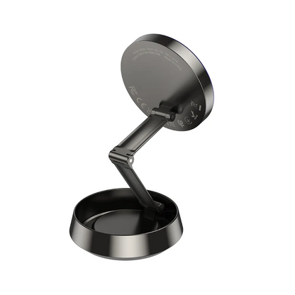 Chargeur Auto Sans Fil HOCO HW33, 15W, 1.67A, Gris