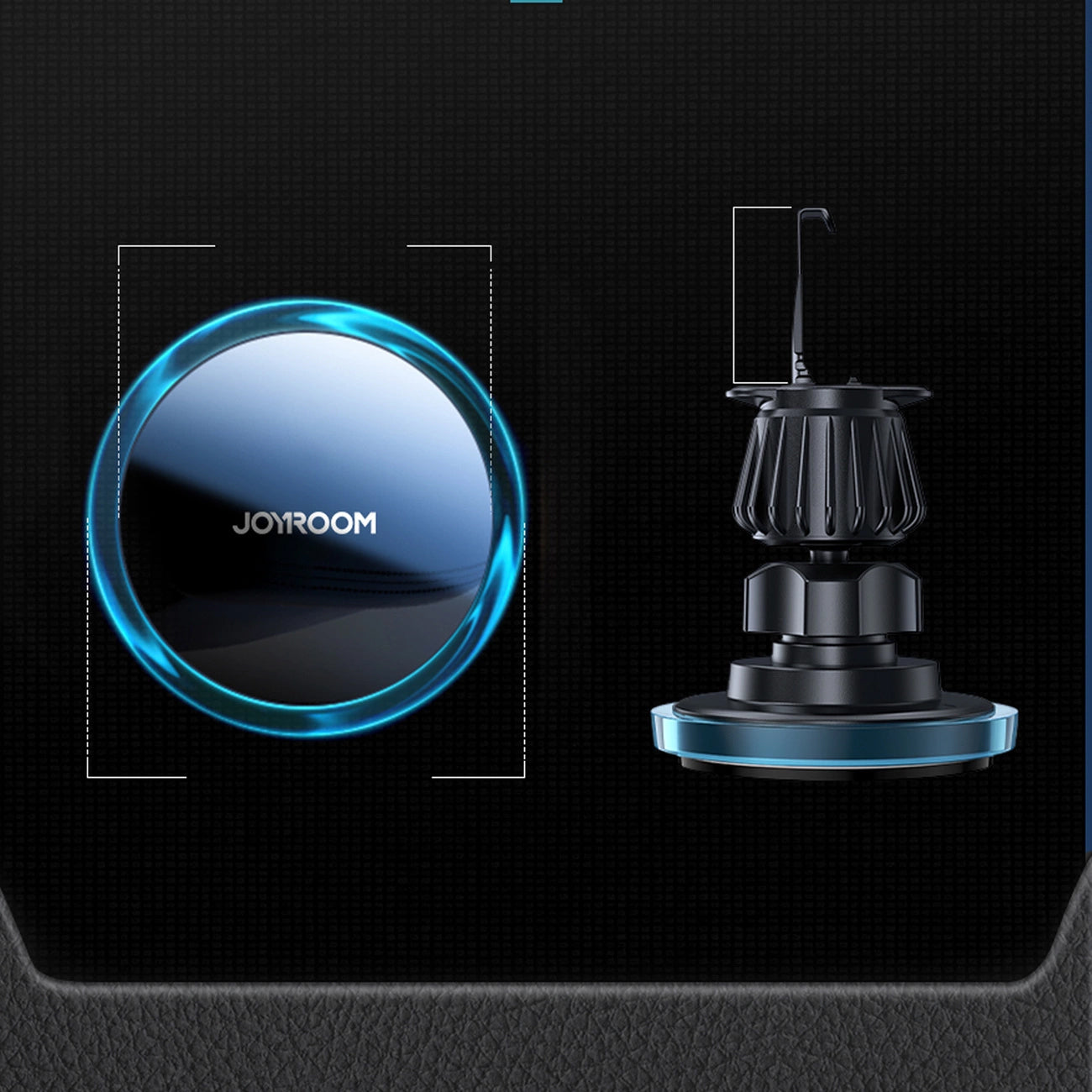Caricabatterie Auto Wireless Joyroom JR-ZS291, 15W, 1.67A, Argento