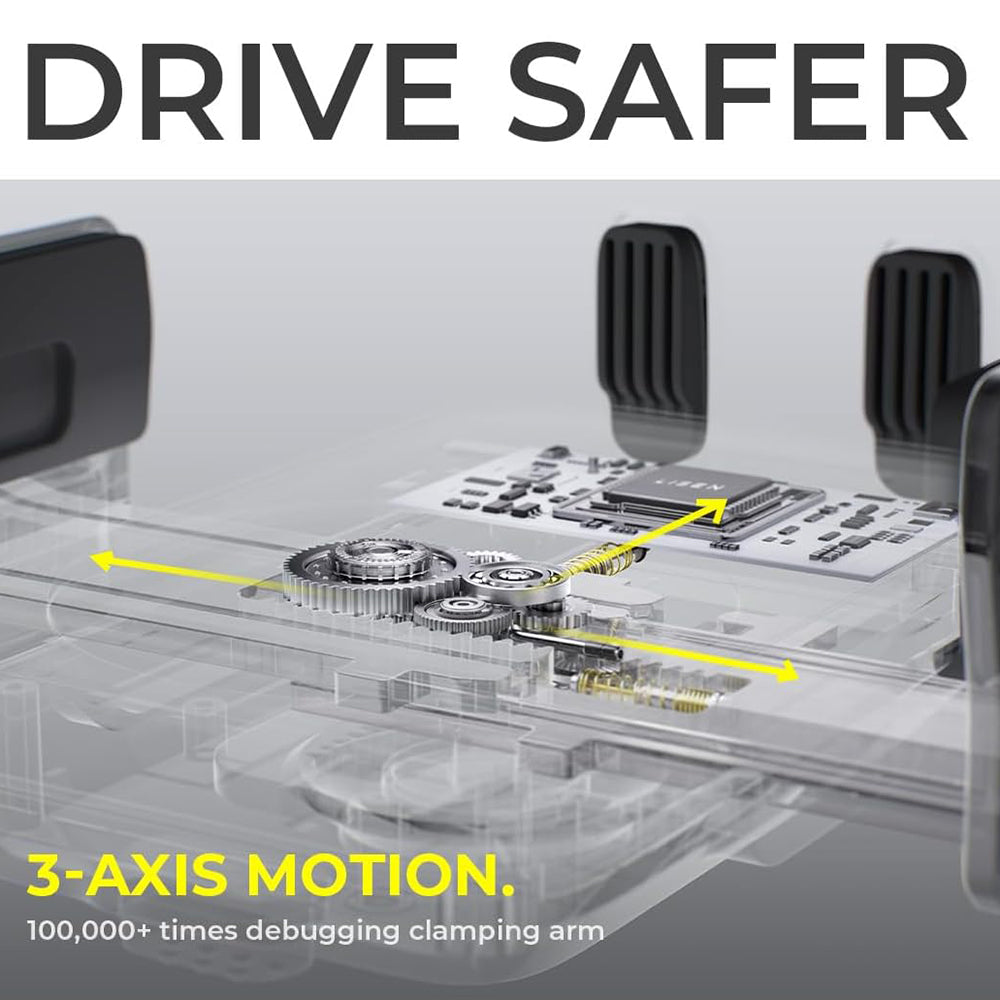 Auto Wireless Ladegerät Lisen W605, 15W, 1.67A, Schwarz YL0225030014