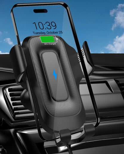 Caricabatterie Auto Wireless Sendem W33, 15W, 1.67A, Nero