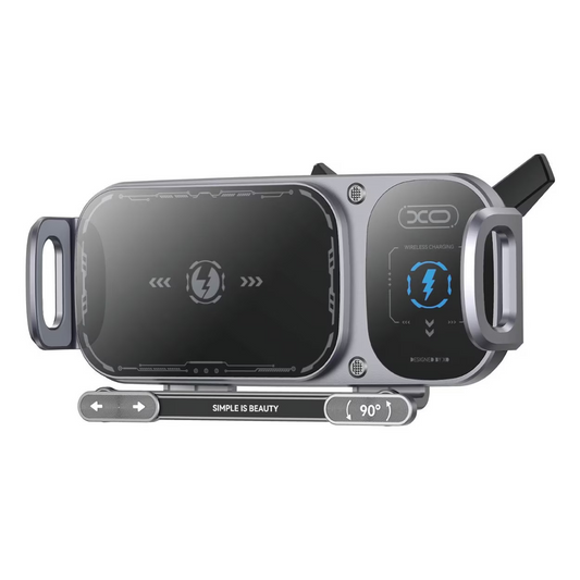 Caricabatterie Auto Wireless XO Design WX041, 15W, 1.67A, Nero