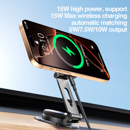 Chargeur Auto Sans Fil XO Design CX036, 15W, 1.67A, Noir