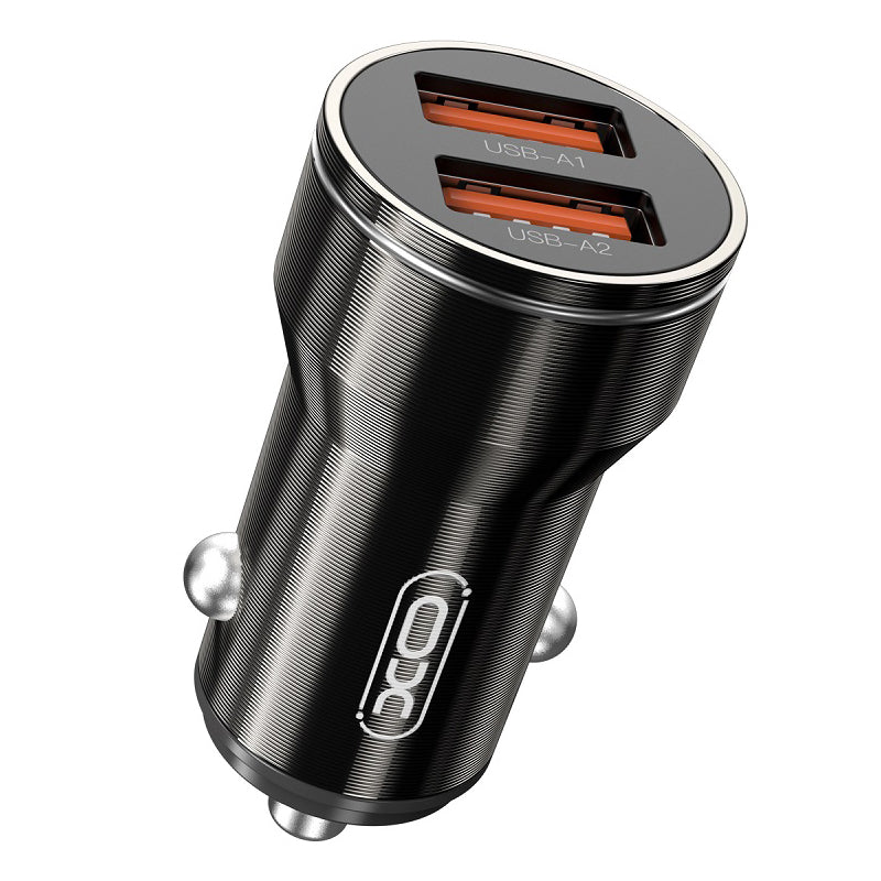 Auto-Ladegerät XO Design CC48, 12W, 2.4A, Schwarz