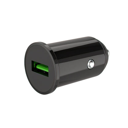 Caricabatterie Auto XO Design CC39, 18W, 3A, 1 x USB-A, Nero