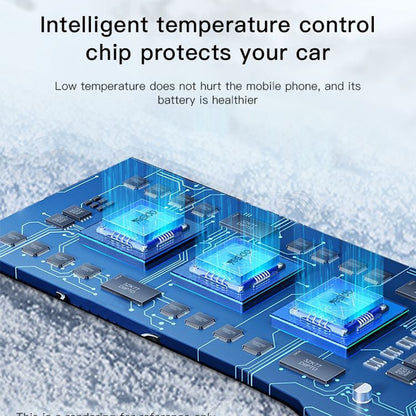 Chargeur de voiture Yesido Y50, 60W, 3A, 1 x USB-A - 2 x USB-C, Noir