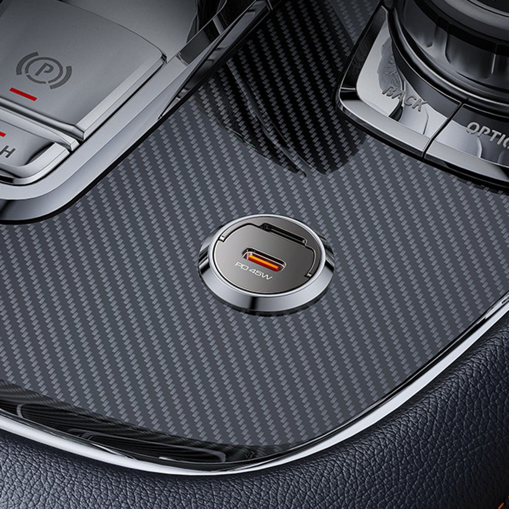 Chargeur de voiture Yesido Y67, 45W, 3A, 1 x USB-C, Noir