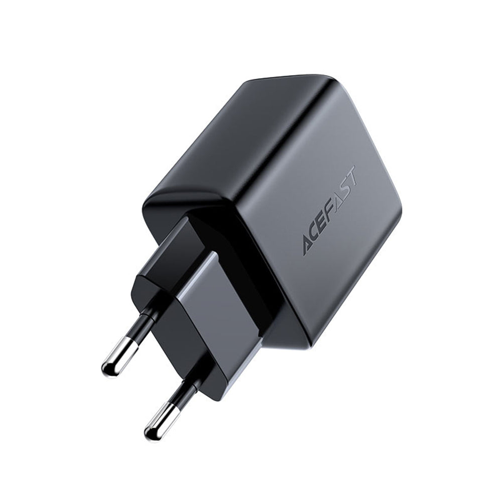 Chargeur réseau Acefast A1, 20W, 3A, 1 x USB-C, Noir