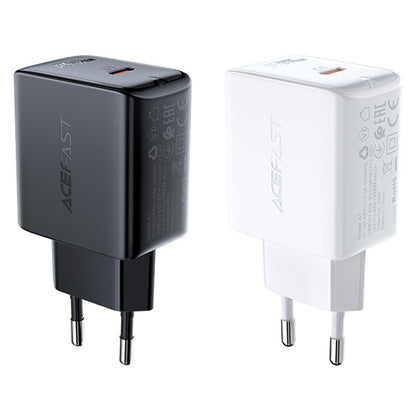 Chargeur réseau Acefast A1, 20W, 3A, 1 x USB-C, Noir
