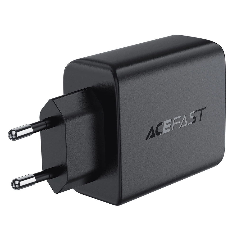 Chargeur secteur Acefast A61, 45W, 3A, 2 x USB-A - 2 x USB-C, Noir