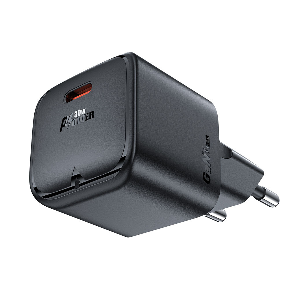 Caricabatterie Retea Acefast A77, 30W, 3A, 1 x USB-C, Nero