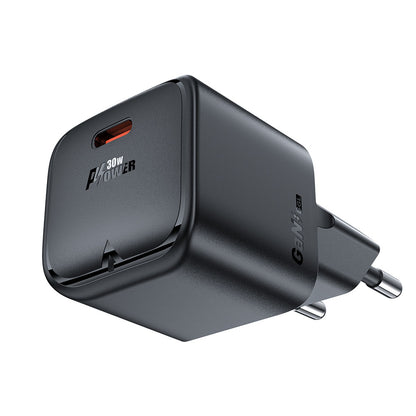 Caricabatterie Retea Acefast A77, 30W, 3A, 1 x USB-C, Nero