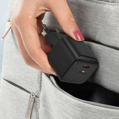 Caricabatterie Retea Acefast A77, 30W, 3A, 1 x USB-C, Nero