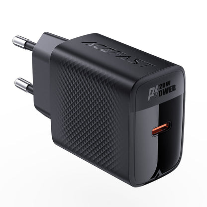Caricabatterie Retea Acefast A82, 20W, 3A, 1 x USB-C, Nero