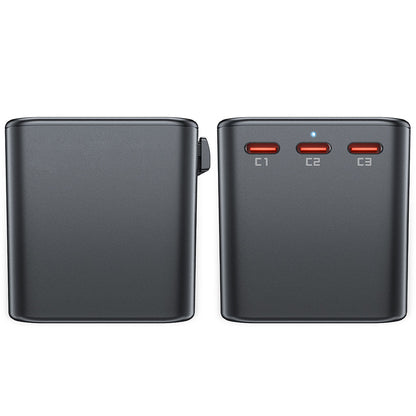 Chargeur Réseau Acefast Travel Z1, 75W, 3.35A, 2 x USB-A - 3 x USB-C, Noir