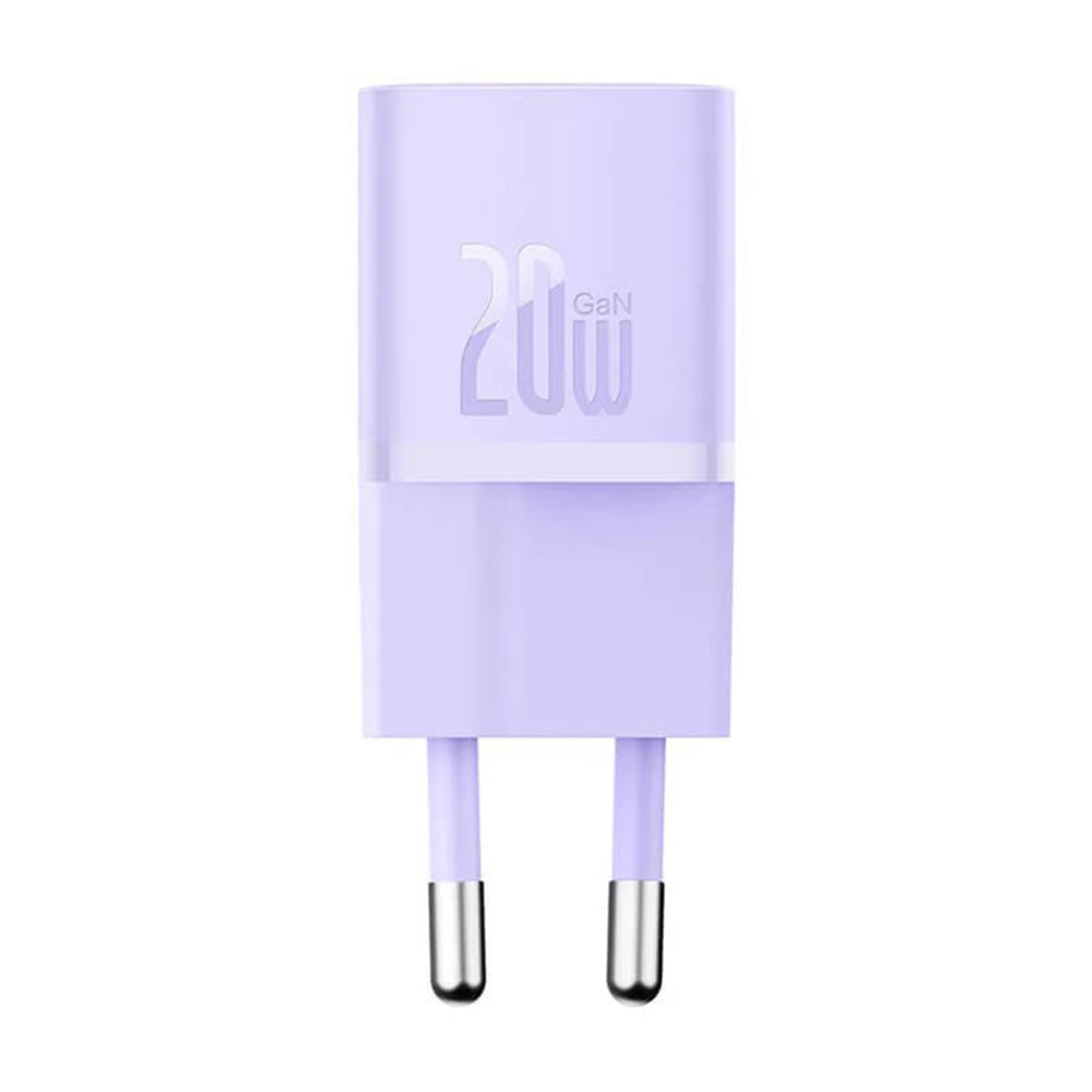 Baseus Netzladegerät, 20W, 3A, 1 x USB-C, Lila CCGN050105