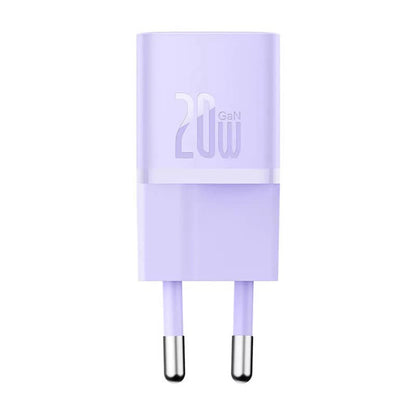 Baseus Netzladegerät, 20W, 3A, 1 x USB-C, Lila CCGN050105