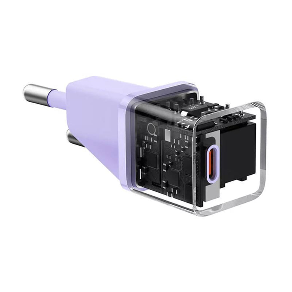 Baseus Netzladegerät, 20W, 3A, 1 x USB-C, Lila CCGN050105