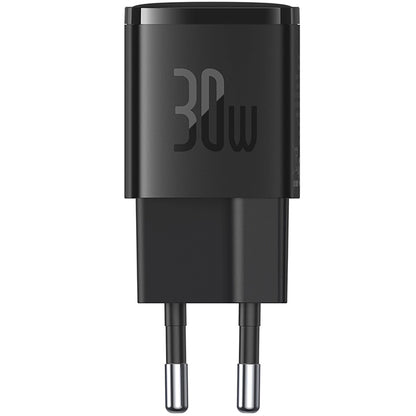 Netzladegerät Baseus Cube Pro, 30W, 3A, 1 x USB-C, Schwarz CCXF000301