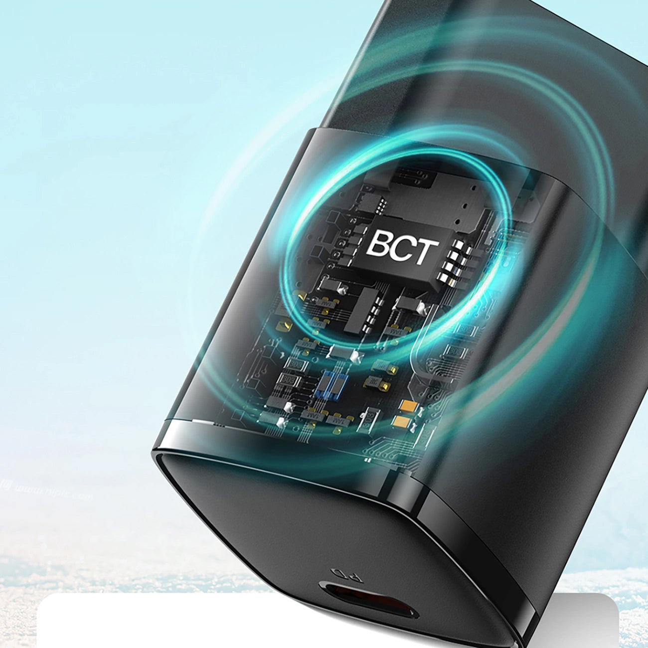 Netzladegerät Baseus Cube Pro, 30W, 3A, 1 x USB-C, Schwarz CCXF000301