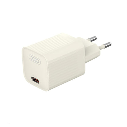 Netzladegerät mit USB-C Kabel XO Design L148, 30W, 3A, 1 x USB-C, Beige