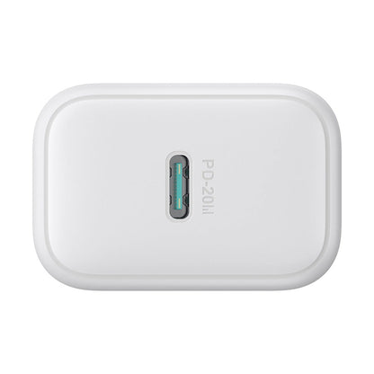 Caricabatterie da rete con cavo Lightning Joyroom JR-TCF20, 20W, 3A, 1 x USB-C, Bianco
