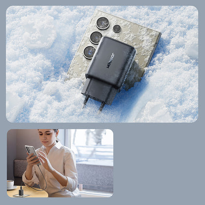 Chargeur réseau avec câble USB-C Joyroom JR-TCF23, 25W, 3A, 1 x USB-C, Noir