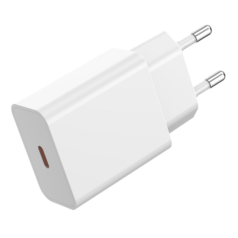 Caricabatterie da Rete con Cavo USB-C XO Design L126, 20W, 3A, 1 x USB-C, Bianco