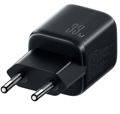 Caricabatterie Retea Con Cavo Lightning Joyroom JR-TG7, 33W, 3A, 1 x USB-A - 1 x USB-C, Nero