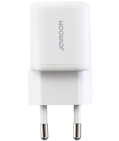 Caricabatterie Rete con Cavo Lightning Joyroom JR-TG7, 33W, 3A, 1 x USB-A - 1 x USB-C, Bianco