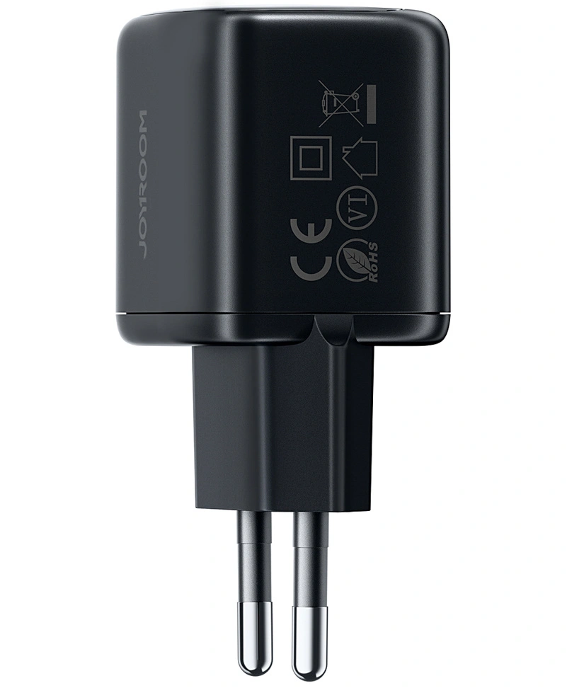 Caricabatterie Retea Con Cavo Lightning Joyroom JR-TG7, 33W, 3A, 1 x USB-A - 1 x USB-C, Nero