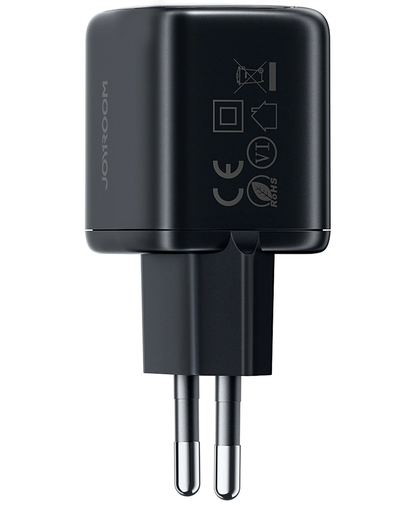Caricabatterie Retea Con Cavo Lightning Joyroom JR-TG7, 33W, 3A, 1 x USB-A - 1 x USB-C, Nero