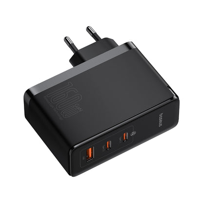 Caricabatterie Rete con Cavo USB-C Baseus GaN5 Pro, 160W, 5A, 1 x USB-A - 2 x USB-C, Nero P10110825113-00